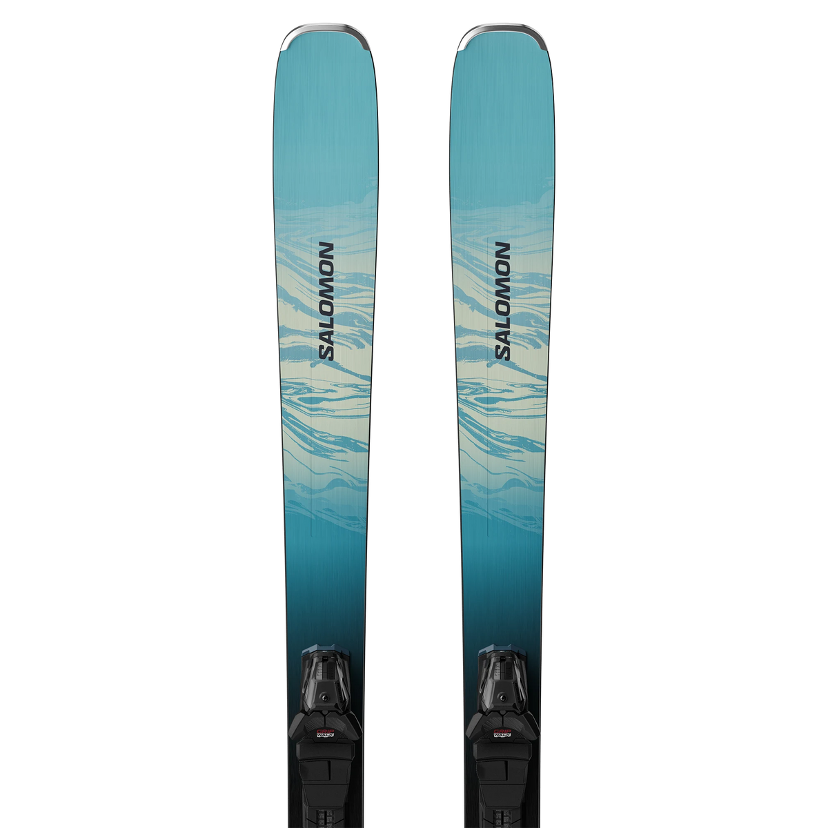 Salomon Stance W 80 with M10 Bindings 2027, ski tip detail