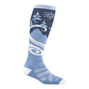 Darn Tough Swirlwind OTC Lightweight with Cushion Midnight