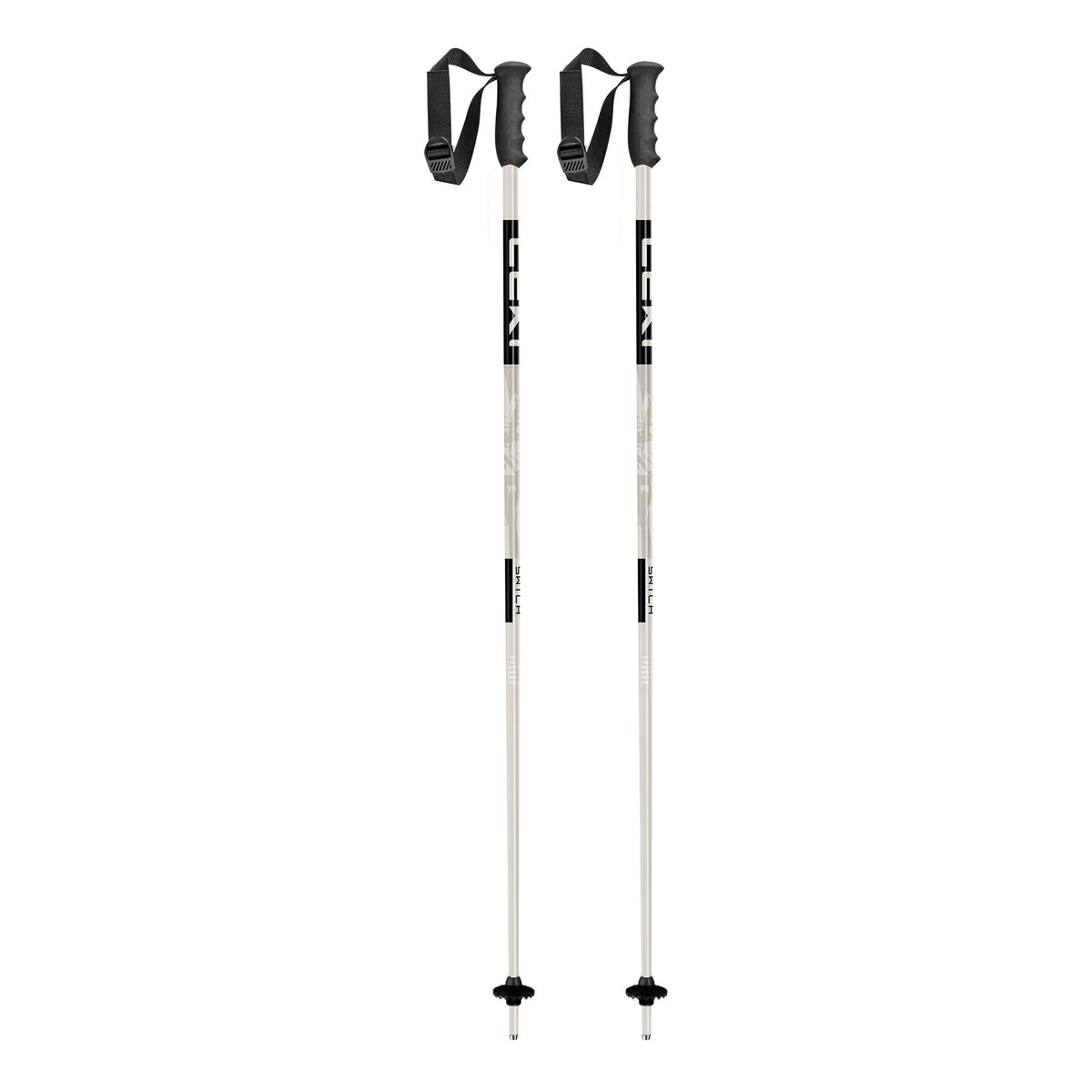 Leki Switch Poles in Gray/Sand/Black, front
