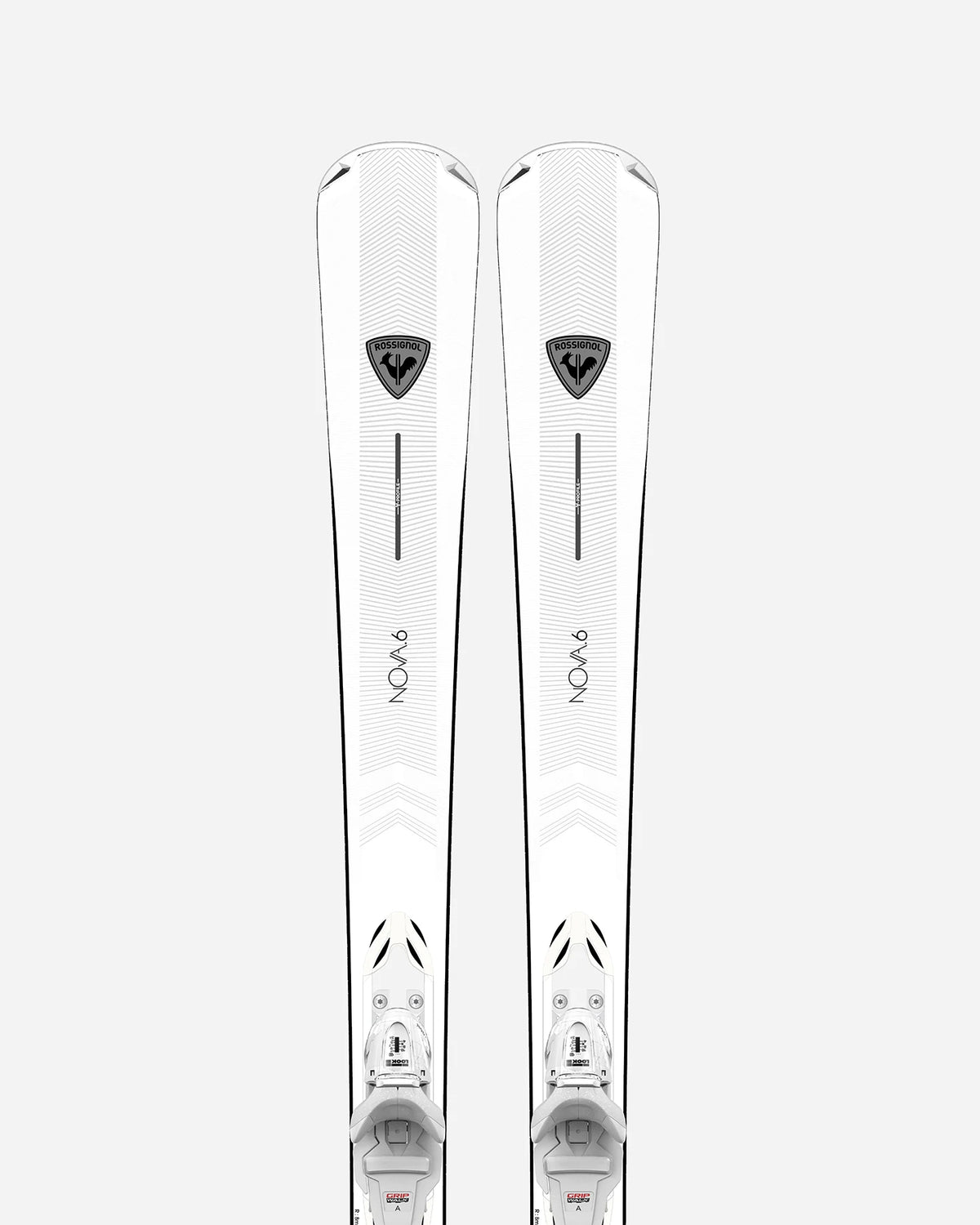 Rossignol Nova 6 Skis w/ XP11 Bindings 2026, ski tip detail