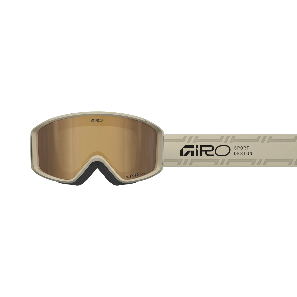 Giro Index 2.0 Stacked - Ar40 in Tan & Amber Rose Stacked Amber Rose, side view