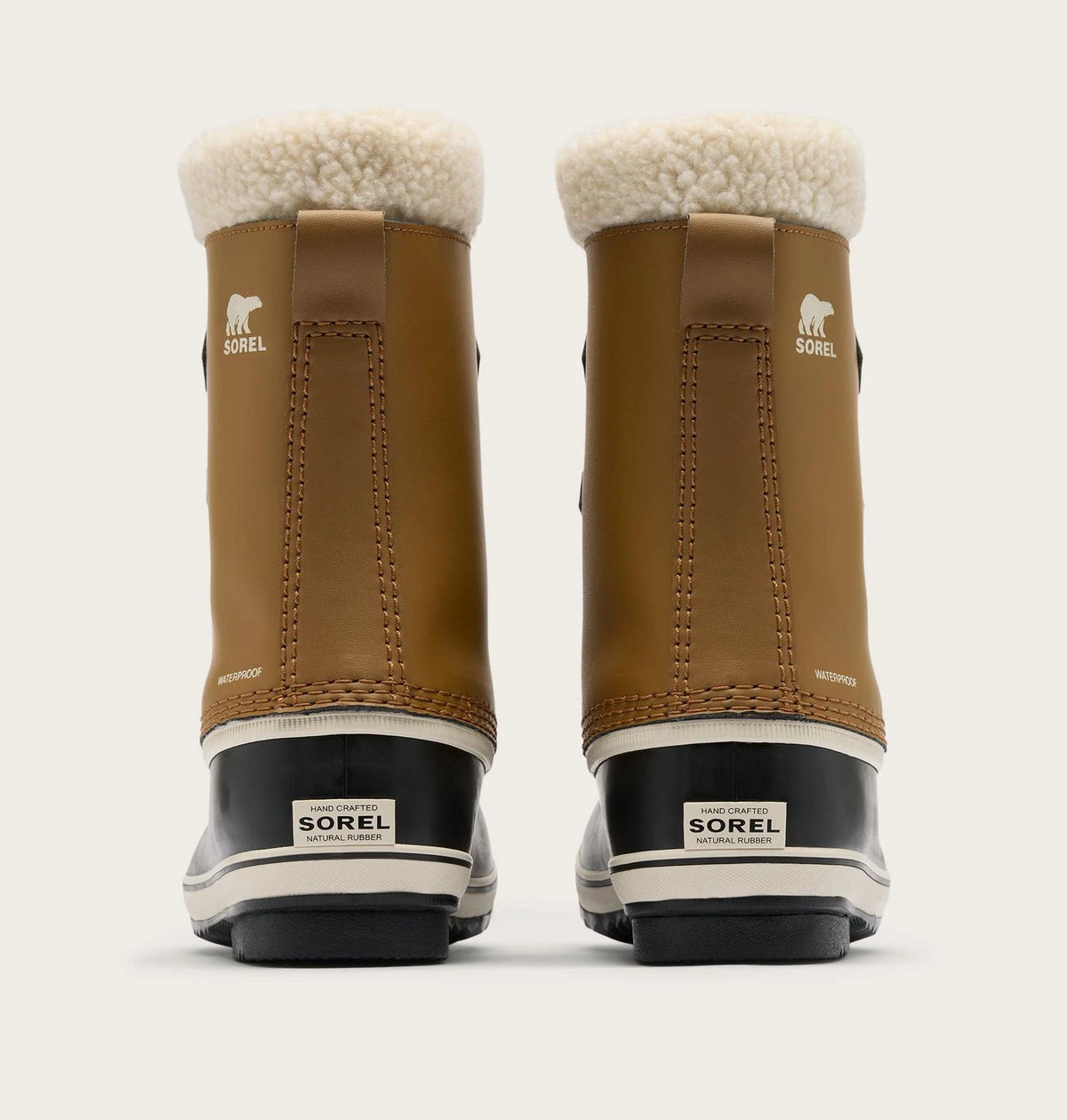 Sorel Kids Yoot Pac TP WP in Mesquite / Black, back