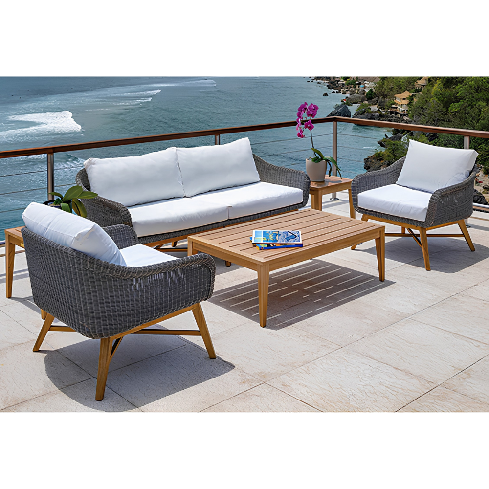 Kingsley Bate Tribeca 47 Rectangular Coffee Table