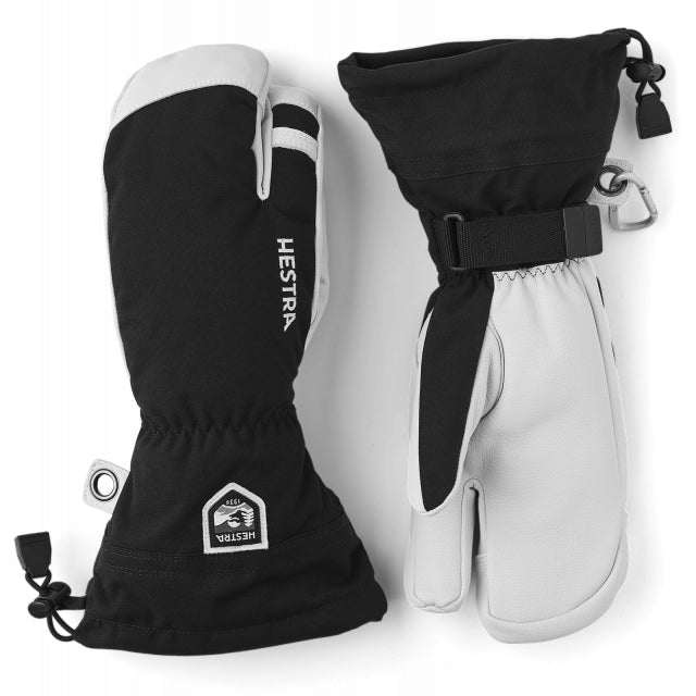 Hestra Mens Heli 3-Finger Glove Black