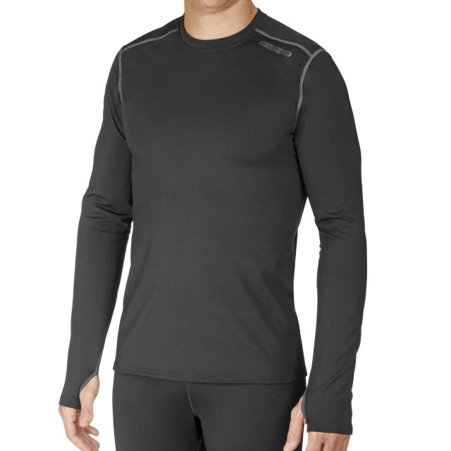 Hot Chillys Men MEC Crewneck Black