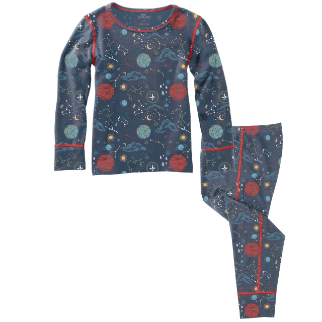 Hot Chillys Toddler Originals Print Set Nebula