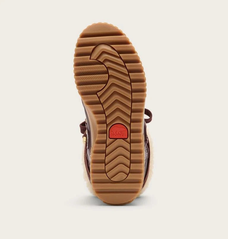 Sorel Ona Ave Alpine Tall LX WP in Red Lodge / Gum 2, sole
