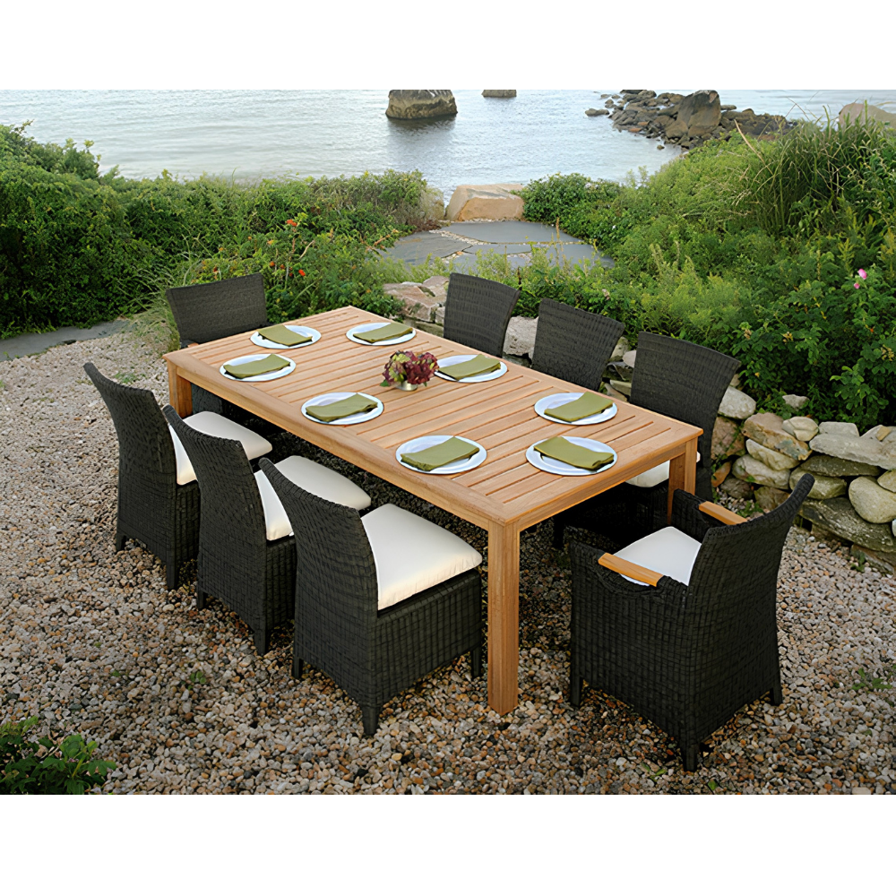 Kingsley Bate Wainscott 85 Rectangular Dining Table