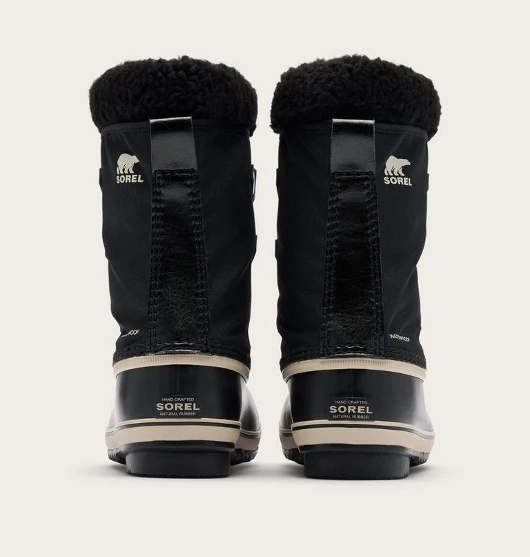 Sorel Big Kids Yoot Pac Nylon WP in Black / Black, back