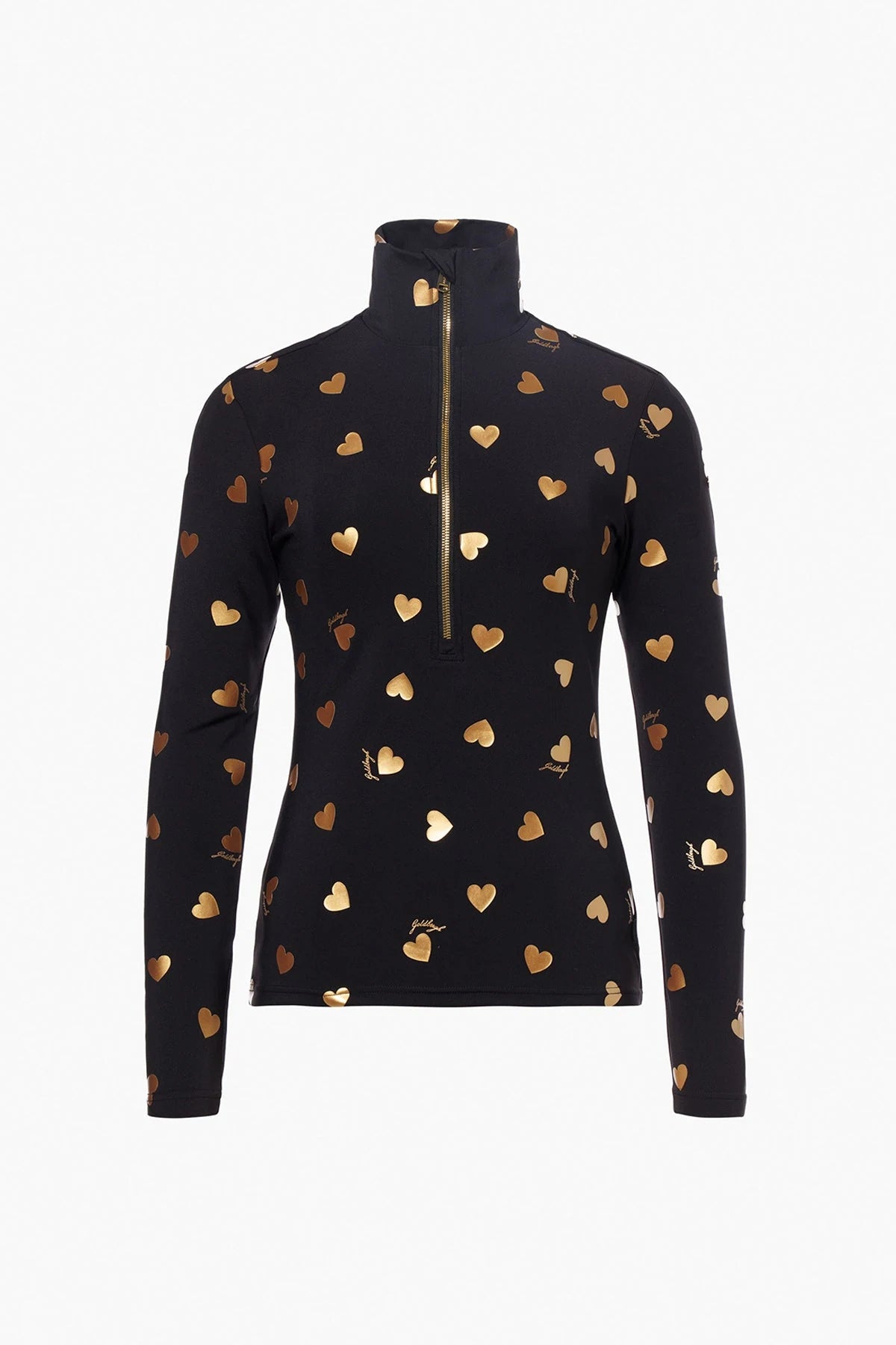 Goldbergh Aimi Ski Pully - Black/Gold