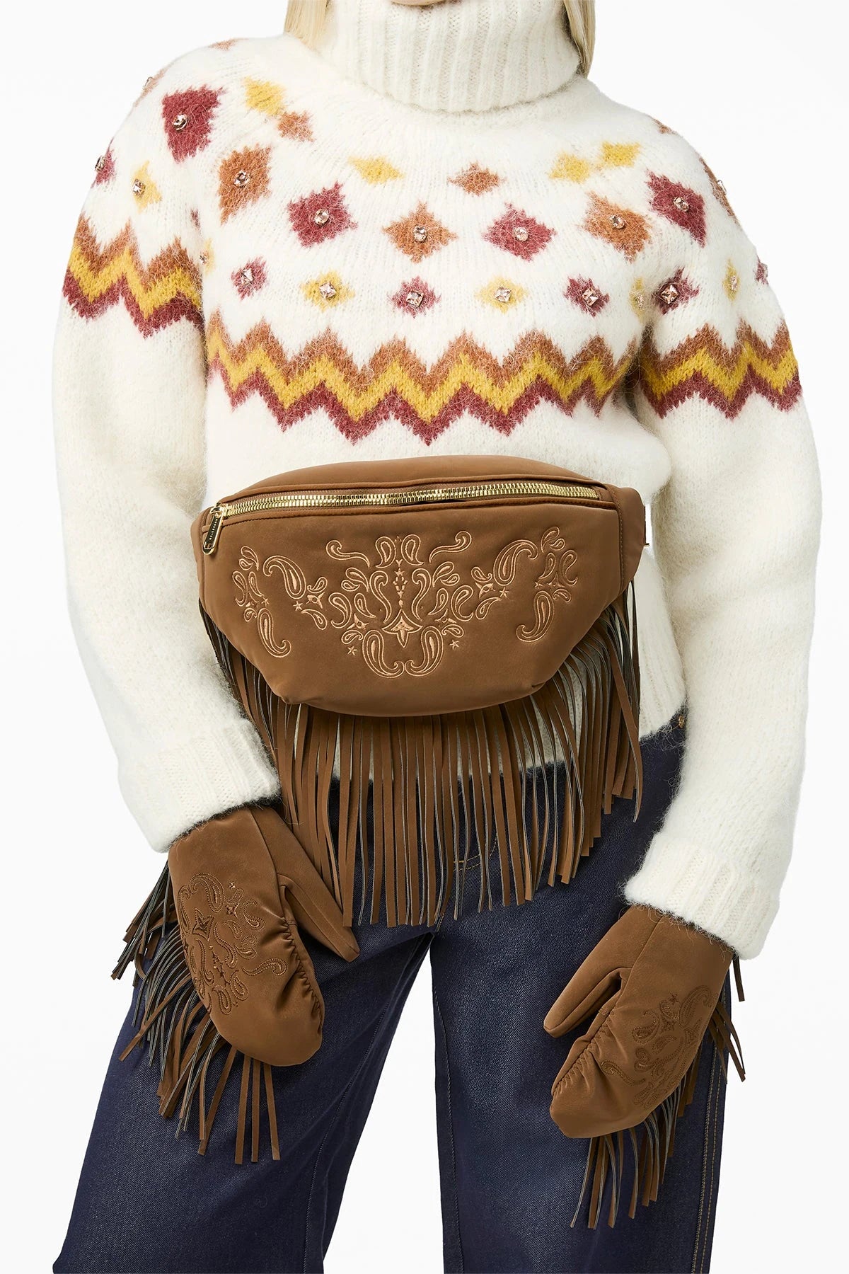 Goldbergh Hina Fanny Pack - Deep Mocha