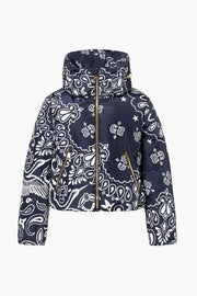 Goldbergh Kyoki Ski Jacket - Bandana Paisley Blue