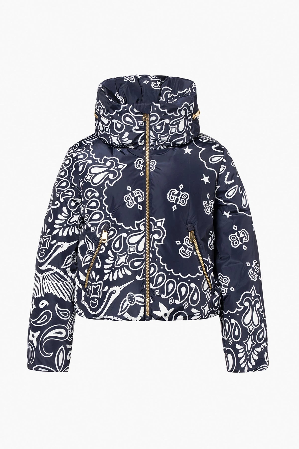 Goldbergh Kyoki Ski Jacket - Bandana Paisley Blue