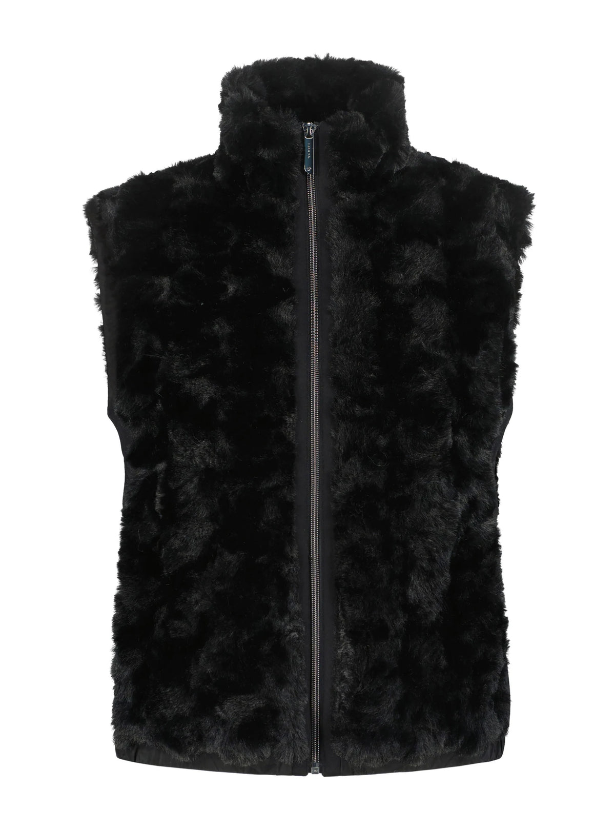 Luhta Huittilahti Vest in Basic Black, Front