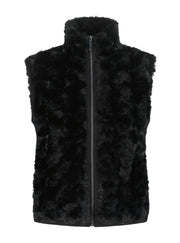 Luhta Huittilahti Vest in Basic Black, Front