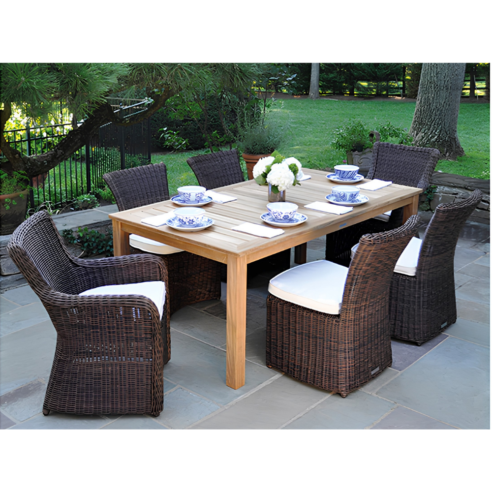 Kingsley Bate Wainscott 85 Rectangular Dining Table