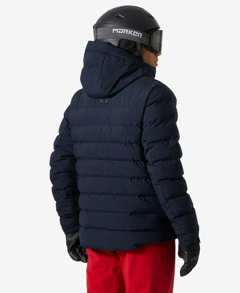 Helly Hansen Bossanova Puffy Jacket in Navy, back