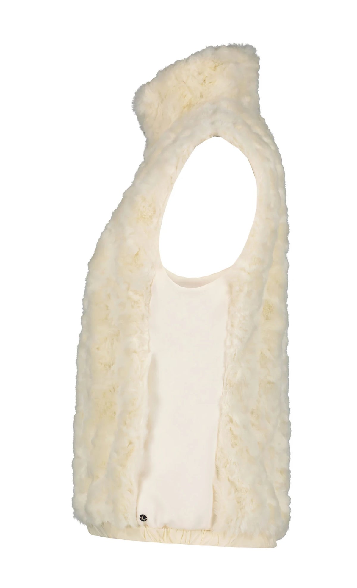 Luhta Huittilahti Vest in Natural White, Side