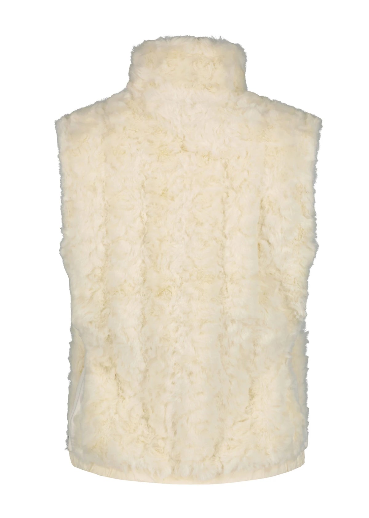Luhta Huittilahti Vest in Natural White, Back