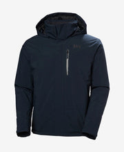 Helly Hansen Crewser Insulated Jacket in Navy, front