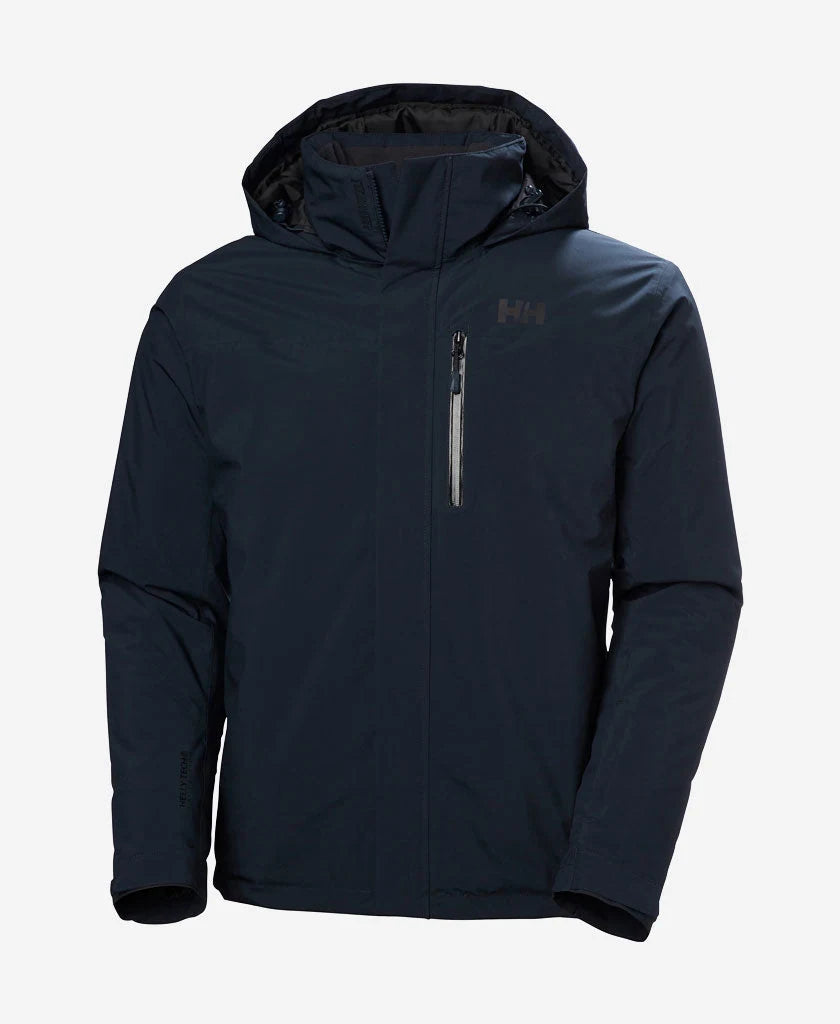 Helly Hansen Crewser Insulated Jacket in Navy, front