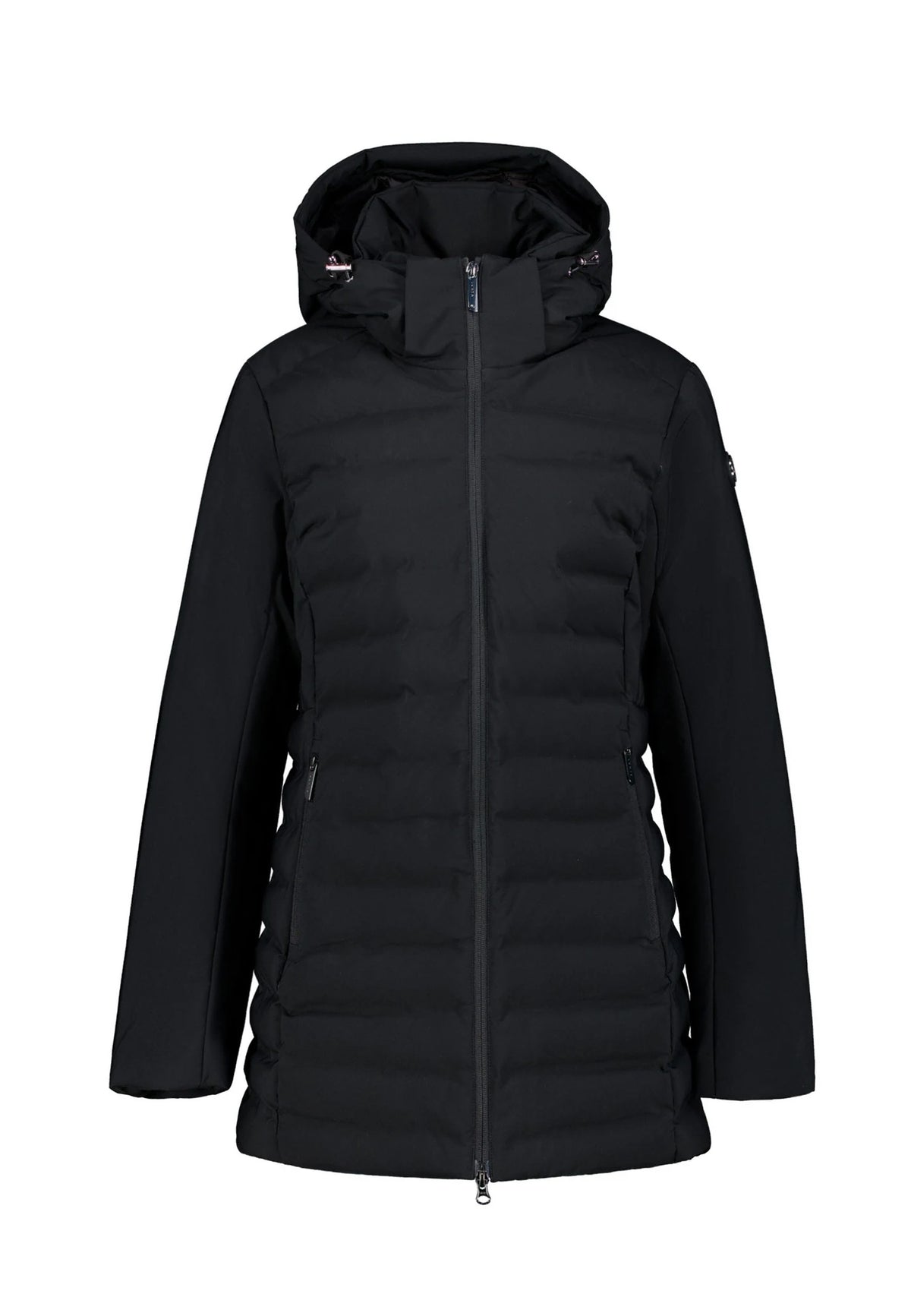 Luhta Ilomantsi Jacket in Basic Black, Front