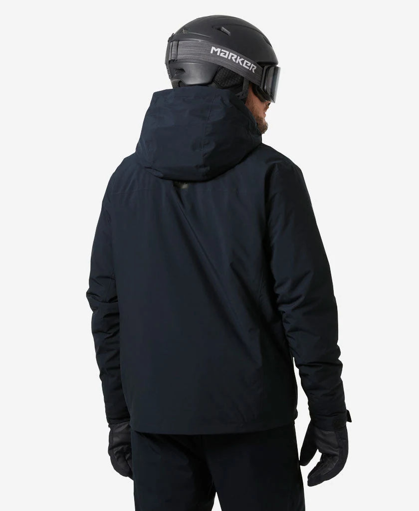 Helly Hansen Crewser Insulated Jacket in Navy, back