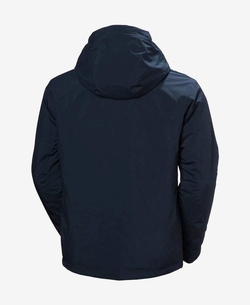 Helly Hansen Crewser Insulated Jacket in Navy, back