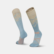Le Bent Sammy Carlson Pro Series Light Cushion Snow Sock in Frost, product view