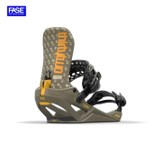 Thirtytwo Fase Snowboard Bindings Bradshaw 2026 in Bradshaw, front three-quarter binding view