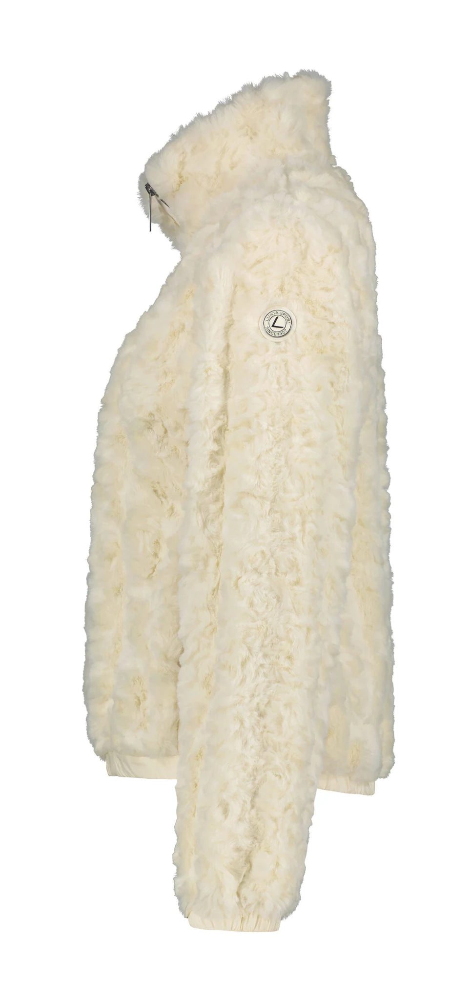 Luhta Isolahti Midlayer in Natural White, Side