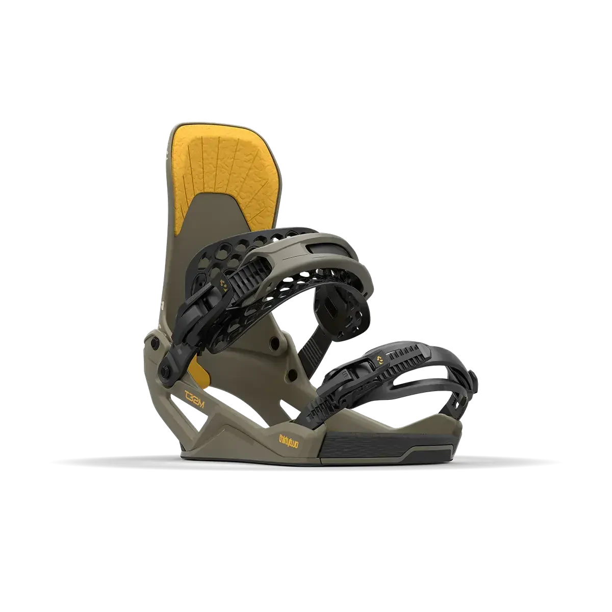 Thirtytwo Fase Snowboard Bindings Bradshaw 2026 in Bradshaw, rear three-quarter binding view