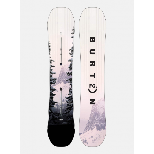 Burton Womens Feelgood Snowboard / White
