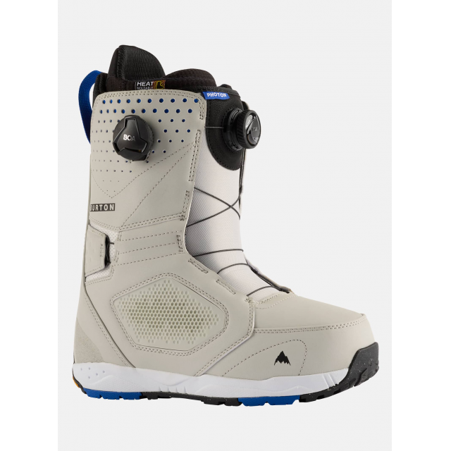 Mens Burton Photon BOA Snowboard Boots 2025 / Gray Cloud