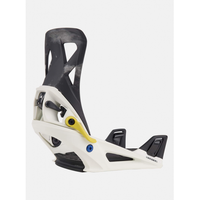Mens Burton Step On Re:Flex Snowboard Bindings / White/Graphic