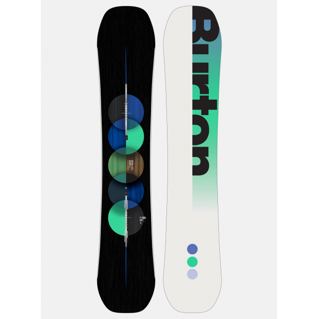 Burton Mens Custom Camber Snowboard / Glow