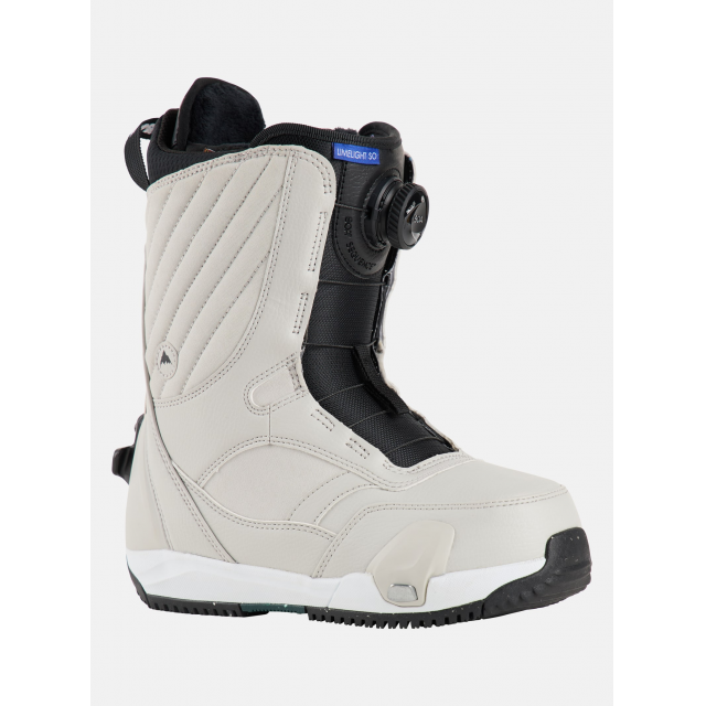 Womens Burton Limelight Step On Snowboard Boots 2025 / Gray Cloud