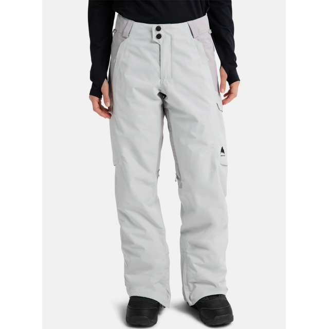 Burton Womens Reserve 2L Insulated Pants Gray Cloud/Washed Lavender /  / Regular
