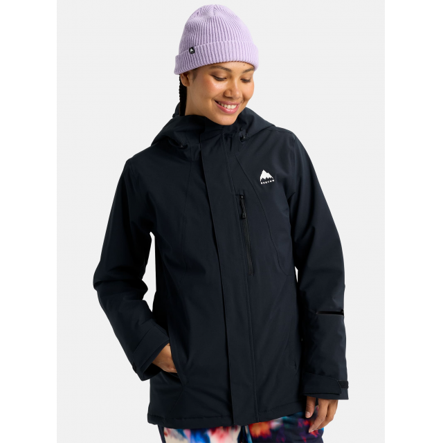 Burton Womens Reserve 2L Insulated Stretch Slim Jacket True Black /  / Regular