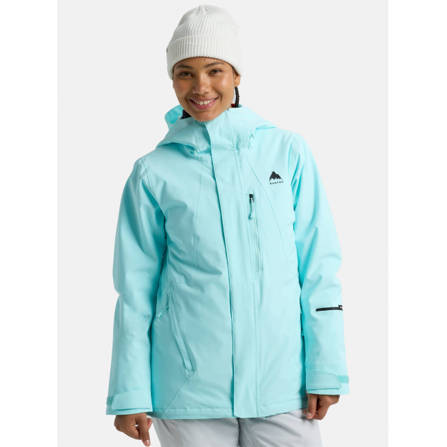 Burton Womens Reserve 2L Insulated Stretch Slim Jacket Light Teal /  / Regular