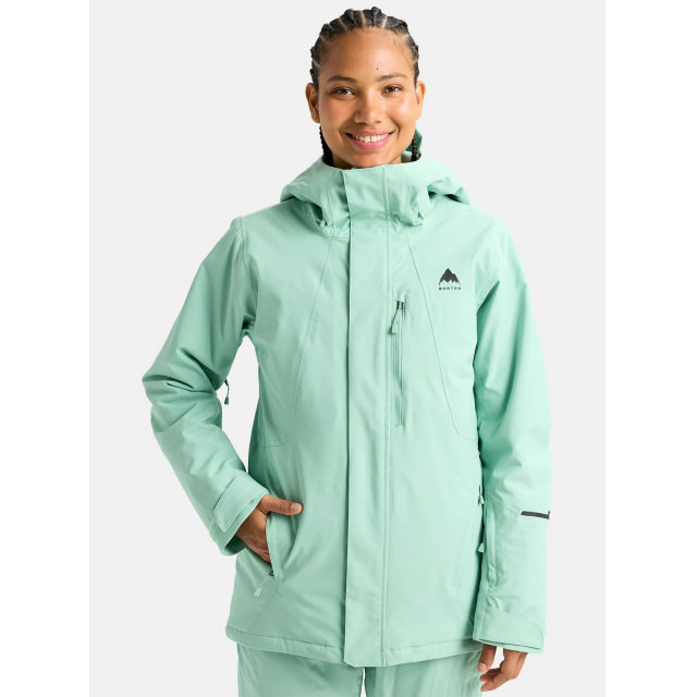 Burton Womens Reserve 2L Insulated Stretch Slim Jacket Soft Sage /  / Regular
