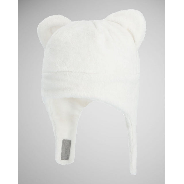 Obermeyer Teddy Fur Hat White