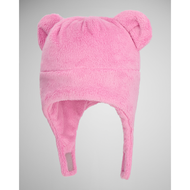Obermeyer Teddy Fur Hat Ballet Pink