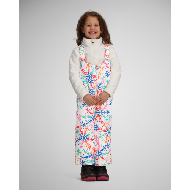 Obermeyer Snoverall Print Bib Pant Skiflake-Multi