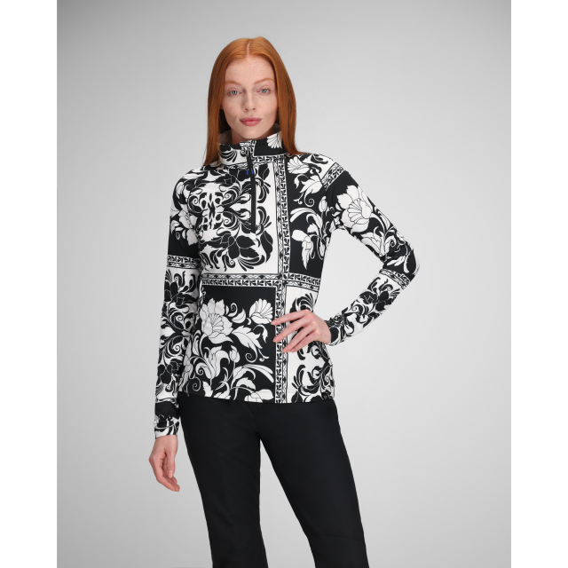 Obermeyer W Oly Baselayer Zip Top Marquee