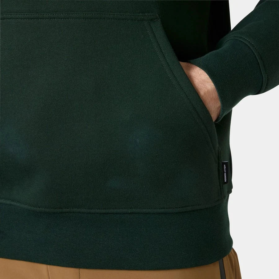 Helly Hansen Elevate Hoodie in Dark Jungle, detail