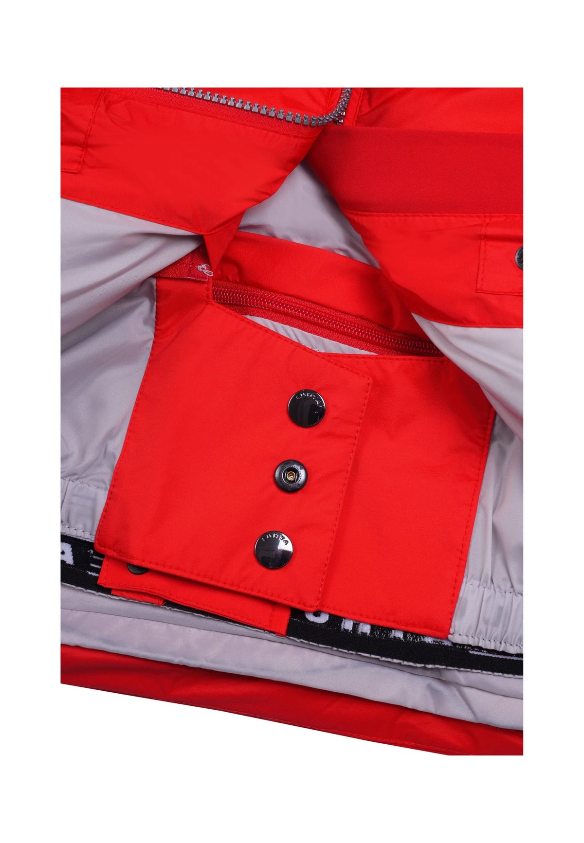 Luhta Jaaka Jacket in Classic Red, Detail