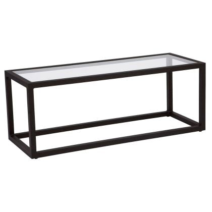 Woodard Salona Seating Set Matte White / Brisa Distressed Charcoal (24T Grade G) / Coffee Table with Glass