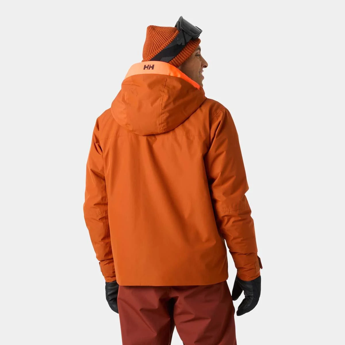Helly Hansen Emiko Insulated Jacket in Ginger Biscuit, back