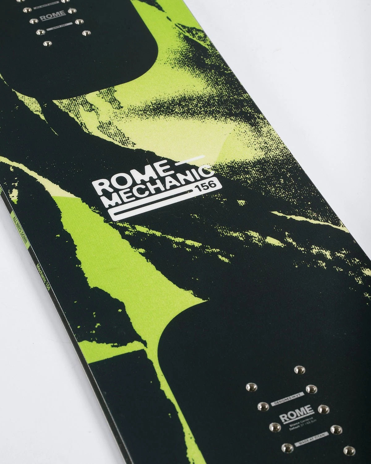 Rome Mechanic Snowboard 2027, detail view